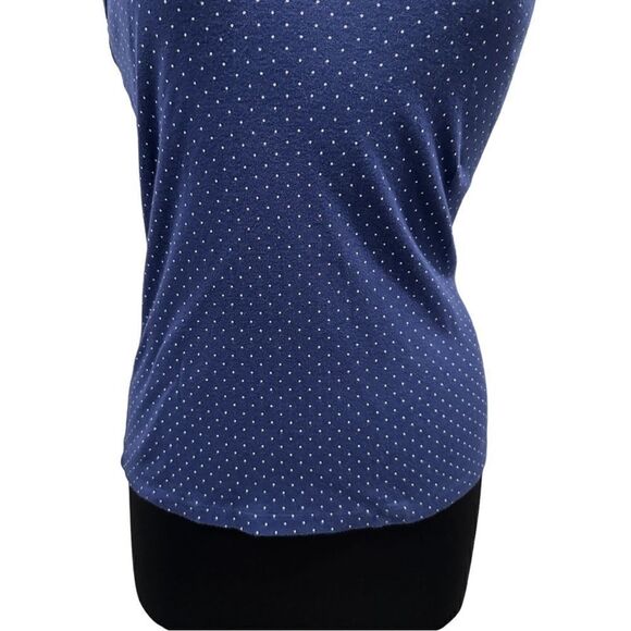 VICTORIA’S Secret Blue Polka Dot 2 Piece Pajama Set Sz M - Picture 4 of 11